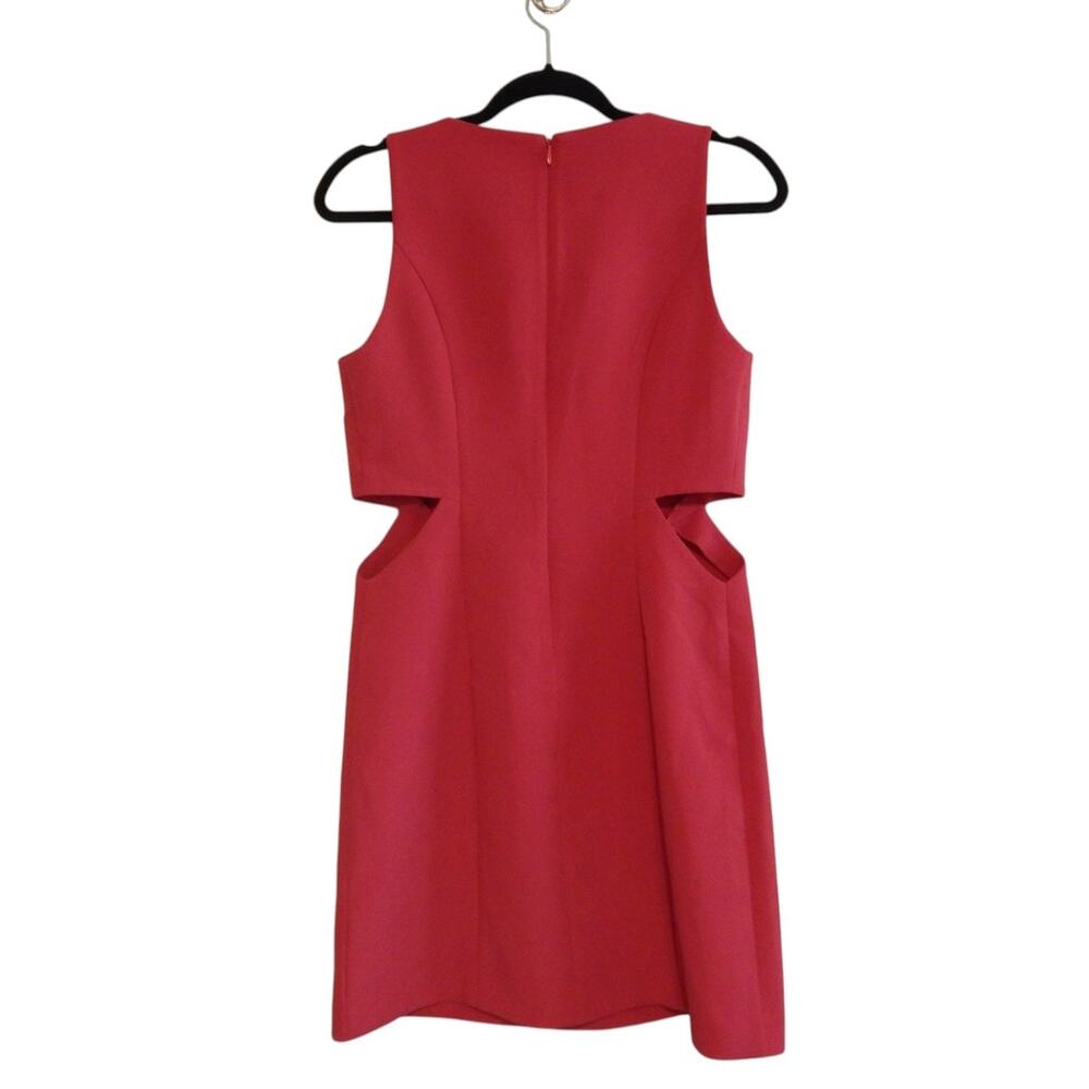 Mare Mare x Anthropologie Mini Dress Cut Out Shift Sleeveless Red Size XS - Picture 4 of 7